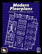 Modern Floorplans Volume 1: Office Spaces