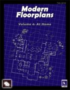 Modern Floorplans Volume 4: At Home  [BUNDLE]