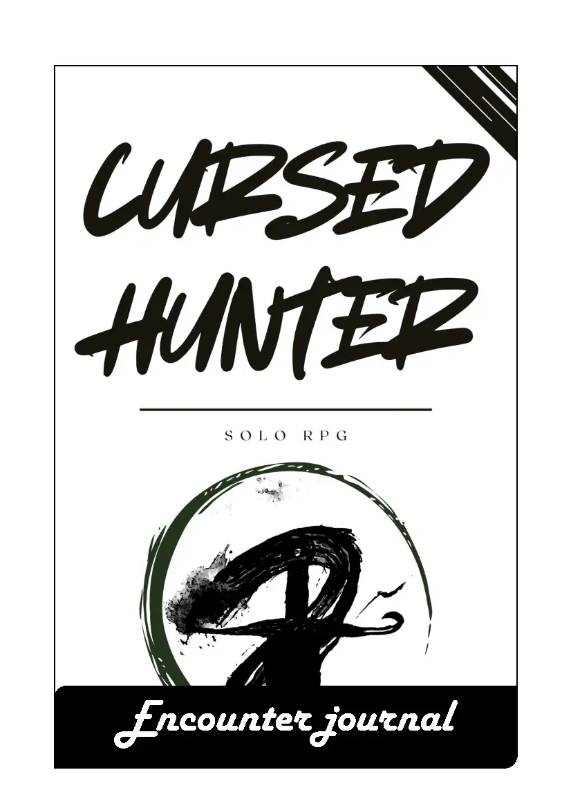 Cover of Cursed Hunter - Merciless Solo RPG