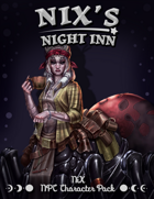 Nix Night Inn NPC Character Pack: Nix Weaver of Webs