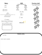 DINO TALES Character Sheet