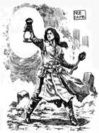 SHADOWDARK Priest Stock art