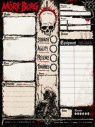 Mork Bork Character Sheet MEGA Pack (60 Sheets)