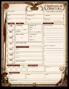 Imperium Obscura: Character GAS Sheet