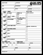 GAS: Ghost Ape Character Sheet