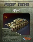Paper Tanks - KV-1