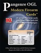 Pangenre OGL Modern Firearm Cards