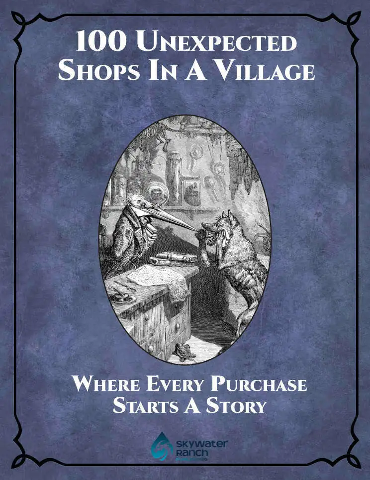 100 Unexpected Shops in a Village