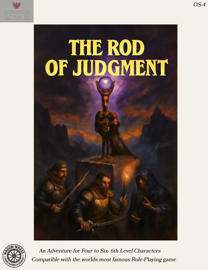 The Rod of Judgment | TSR-Style Old School RPG Adventure | Level 6 ...