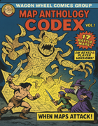 [Digital PDF]Map Anthology Vol. 1 — Complete TSR-Style Map Collection (PDF + VTT + 11x17 Packs)