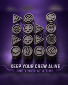 Star Bound Frontiers: FIRETEAM — Skirmish Token Set
