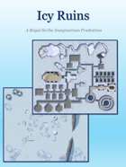 Icy Ruins: A Winter Dungeon Map