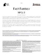 Fast Fantasy: NPCs 3