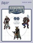 Disposable Heroes Paper Minis (Fantasy)