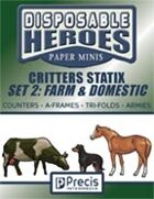 Disposable Heroes Critters Statix 2: Farm & Domestic