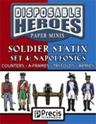 Disposable Heroes Soldier Statix 4: Napoleonics