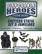 Disposable Heroes Critters Statix 3: Familiars