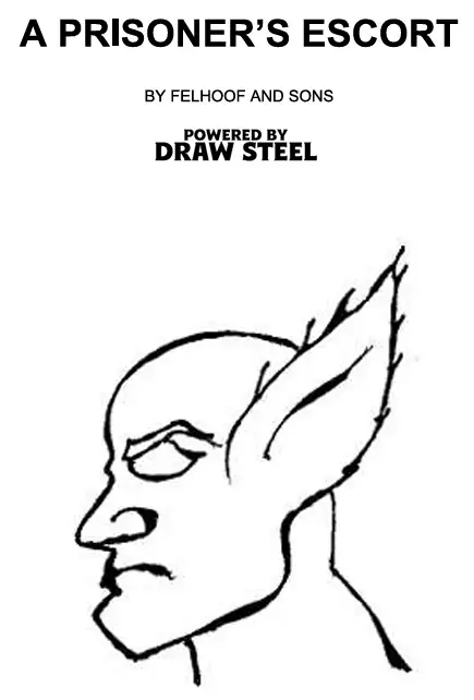 Cover of A Prisoner's Escort