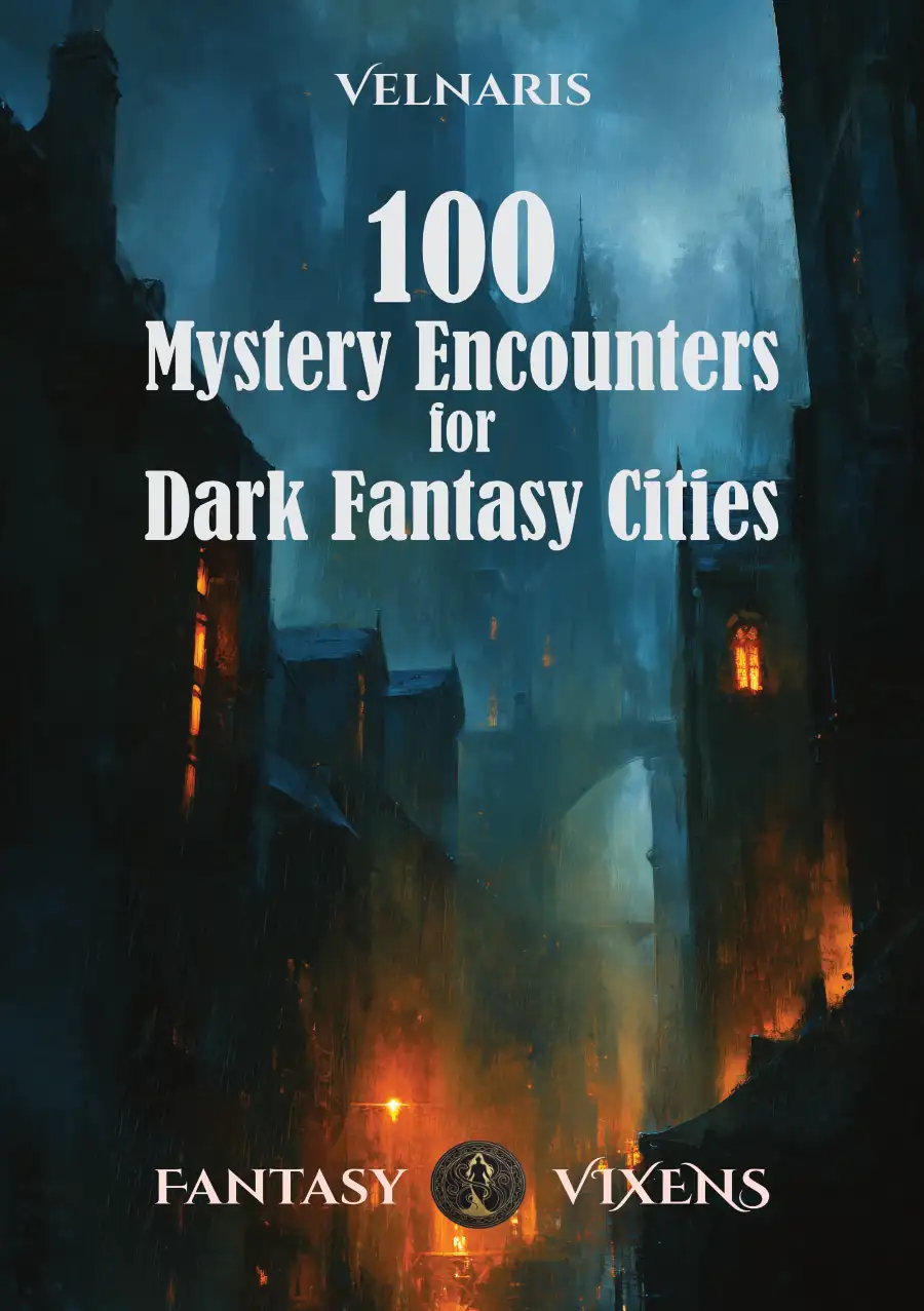 100 Mystery Encounters for Dark Fantasy Cities