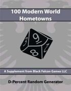 D-Percent - 100 Modern World Hometowns