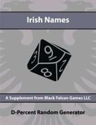 D-Percent - Irish Names