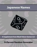 D-Percent - Japanese Names