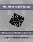 D-Percent - 100 Flavors and Tastes