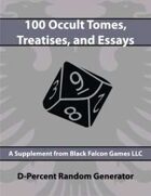 D-Percent - 100 Occult Tomes, Treatises, and Essays