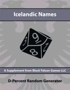 D-Percent - Icelandic Names
