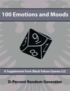 D-Percent - 100 Emotions and Moods