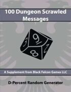D-Percent - 100 Dungeon Scrawled Messages