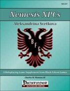 Nemesis NPCs - Aleksandrina Svetkova [PFRPG]