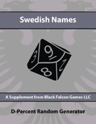 D-Percent - Swedish Names