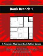 Modern Floor Plans - Bank Branch 1