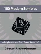 D-Percent - 100 Modern Zombies