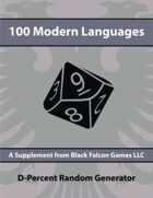 D-Percent - 100 Modern Languages