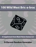 D-Percent - 100 Wild West Bric-a-brac