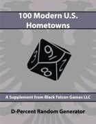 D-Percent - 100 Modern U.S. Hometowns