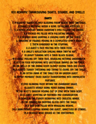 100 Horrific Thanksgiving Sights, Sounds, and Smells