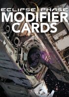 Eclipse Phase: Modifier Cards (first edition)