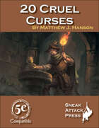 20 Cruel Curses (5e)
