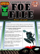 Foe File 02: Rune