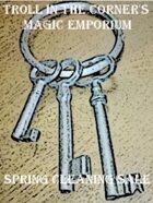 Troll in the Corner's Magical Emporium: Spring Sale [PFRPG]