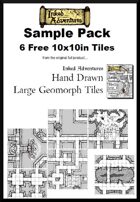 6 Free Sample Hand Drawn Large Geomorph Tiles