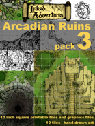 Inked Adventures Arcadian Ruins Pack 3