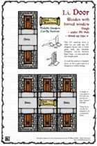 Inked Adventures: Small Dungeon Door