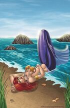 Mermaid color poster
