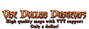 D20 Cartographer One Dollar Dungeons