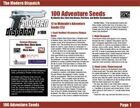 Modern Dispatch (#100): 100 Adventure Seeds