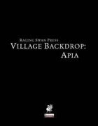 Village Backdrop: Apia